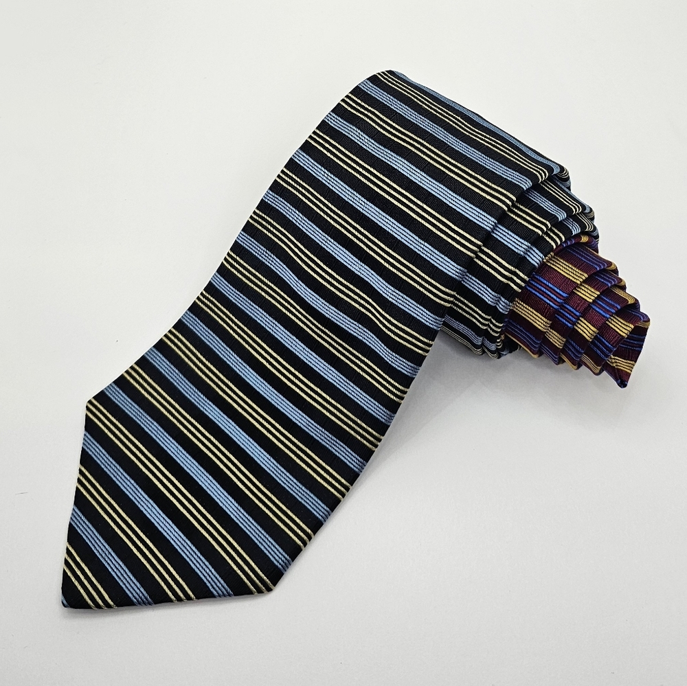 Tommy Hilfiger Vintage 1990's Silk Striped Tie